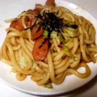 我が家の焼うどん